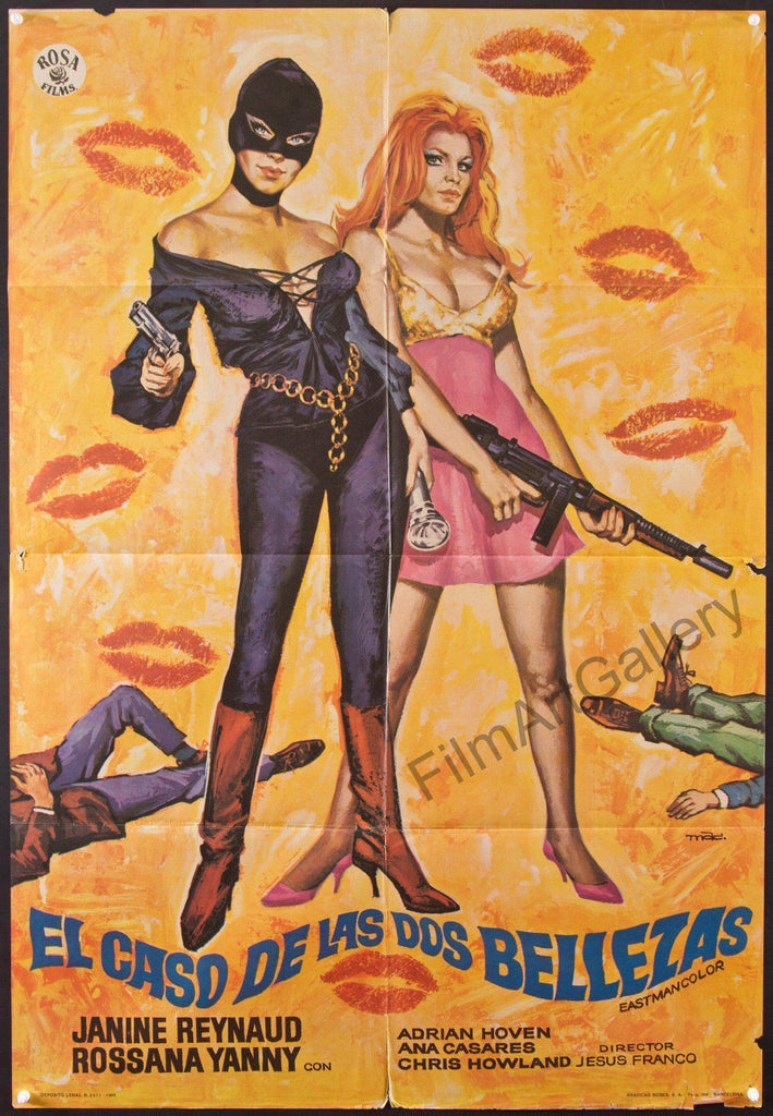 Two Undercover Angels (Sadist Erotica) 1 Sheet (27x41) Original Vintage Movie Poster
