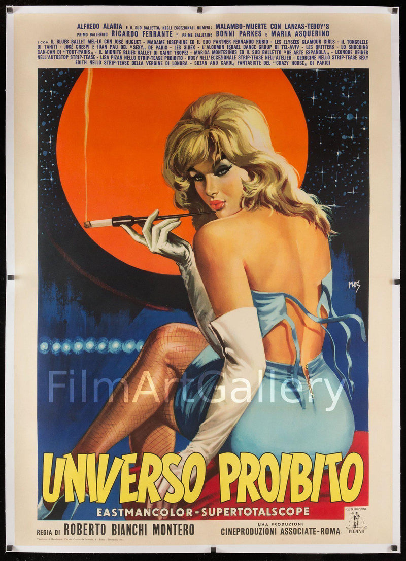 Universo Proibito (Forbidden Universe) Italian 2 Foglio (39x55) Original Vintage Movie Poster