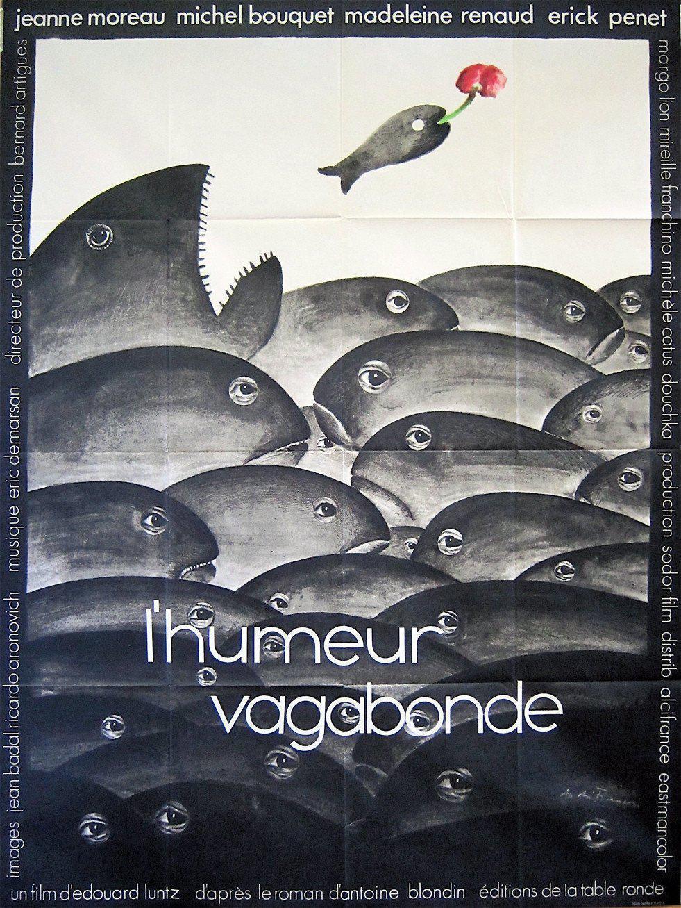 Vagabond Humor (L&#39;Humeur Vagabonde) French 1 panel (47x63) Original Vintage Movie Poster