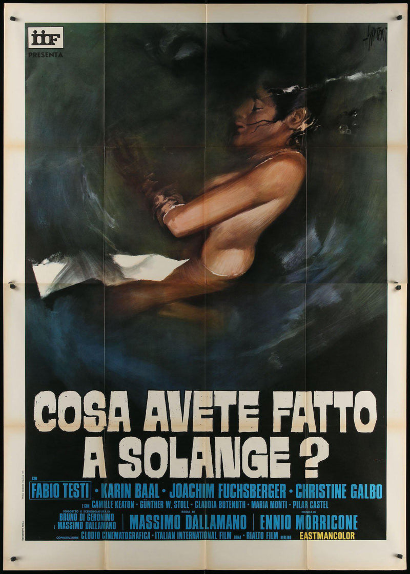 What Have They Done To Solange? Italian 4 Foglio (55x78) Original Vintage Movie Poster