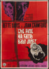 Whatever Happened to Baby Jane? Italian 4 foglio (55x78) Original Vintage Movie Poster