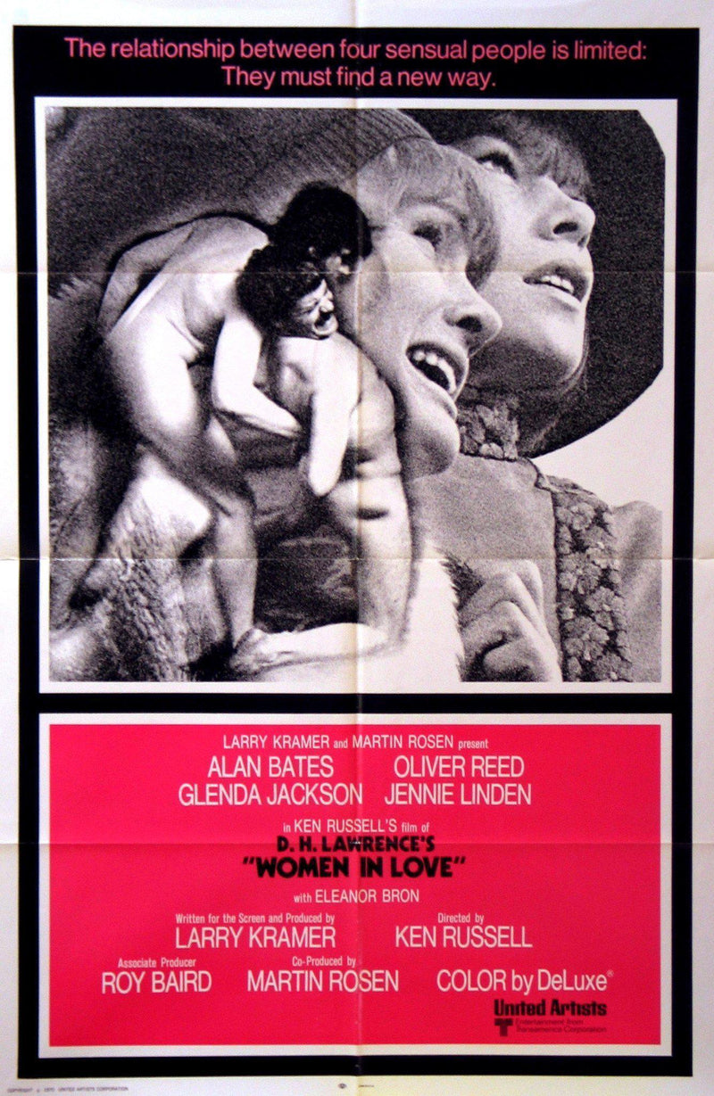 Women In Love 1 Sheet (27x41) Original Vintage Movie Poster