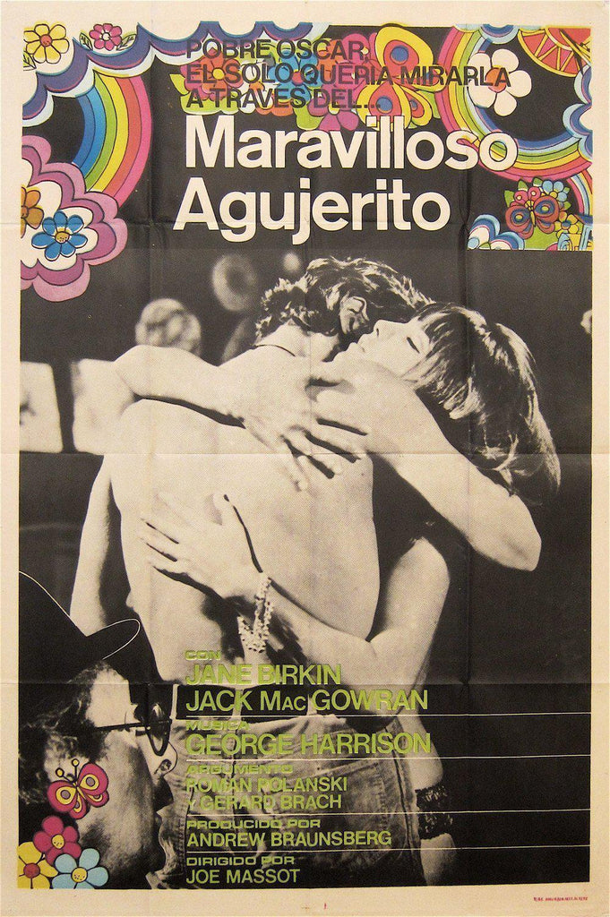 Wonderwall 1 Sheet (27x41) Original Vintage Movie Poster