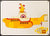 Yellow Submarine Belgian (14x22) Original Vintage Movie Poster