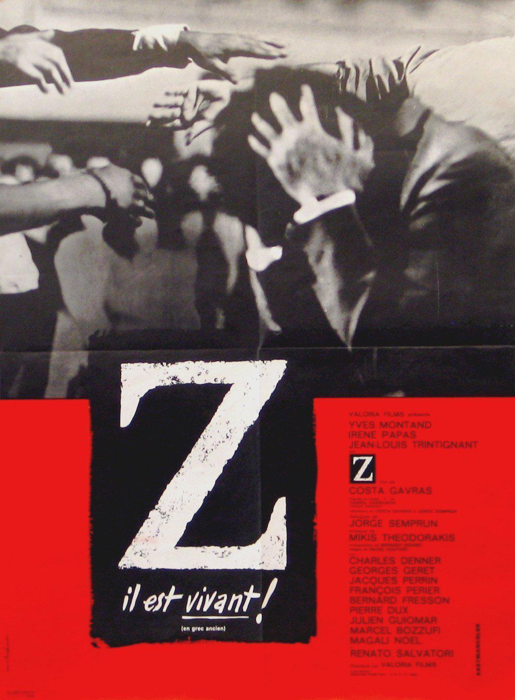 Z French small (23x32) Original Vintage Movie Poster