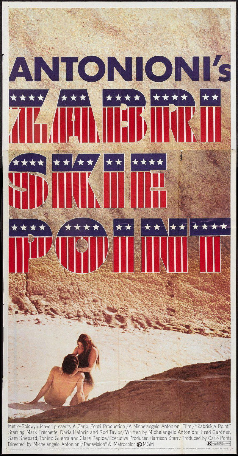 Zabriskie Point 3 Sheet (41x81) Original Vintage Movie Poster