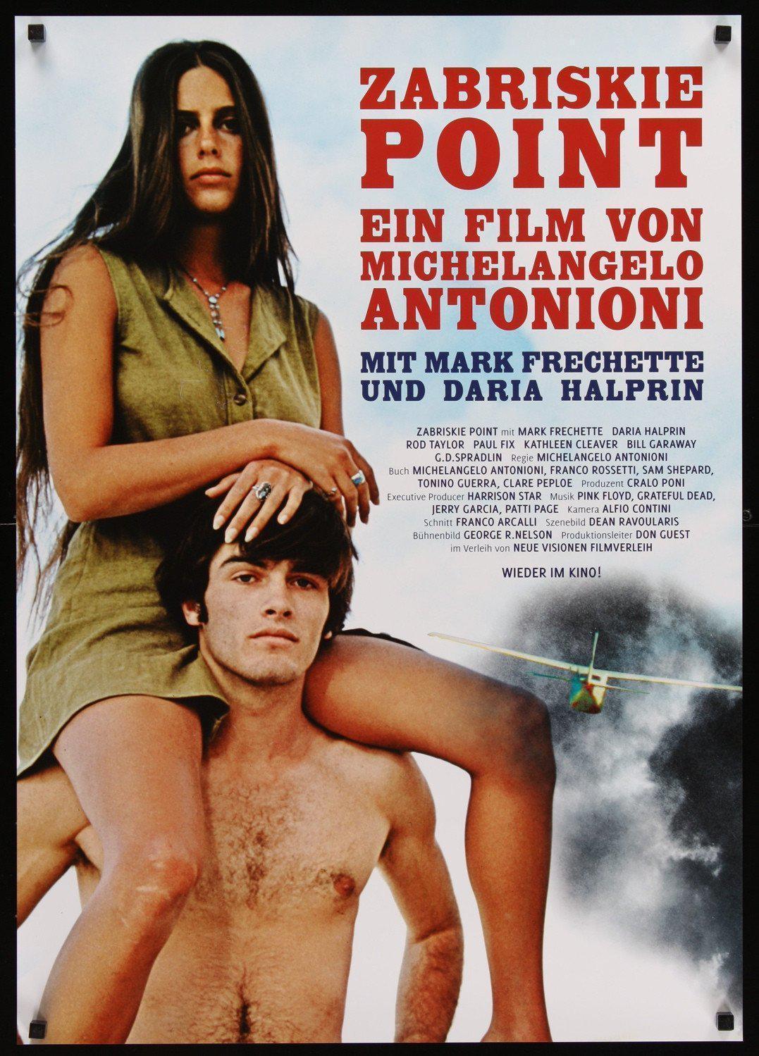Zabriskie Point German A1 (23x33) Original Vintage Movie Poster